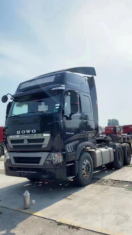 Testa utilizzata del rimorchio del motore diesel della testa di Howo T7 del trattore di potere di cavallo della ruota 440 di Sinotruck 6*4 10