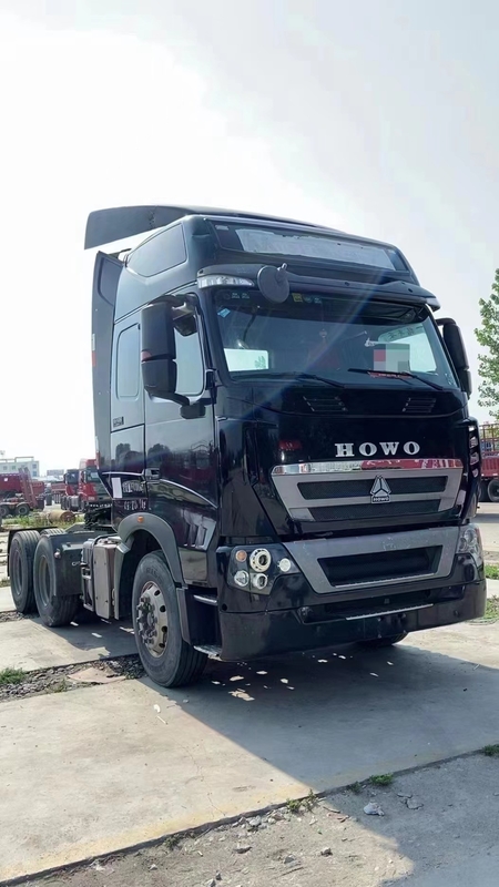 Testa utilizzata del rimorchio del motore diesel della testa di Howo T7 del trattore di potere di cavallo della ruota 440 di Sinotruck 6*4 10