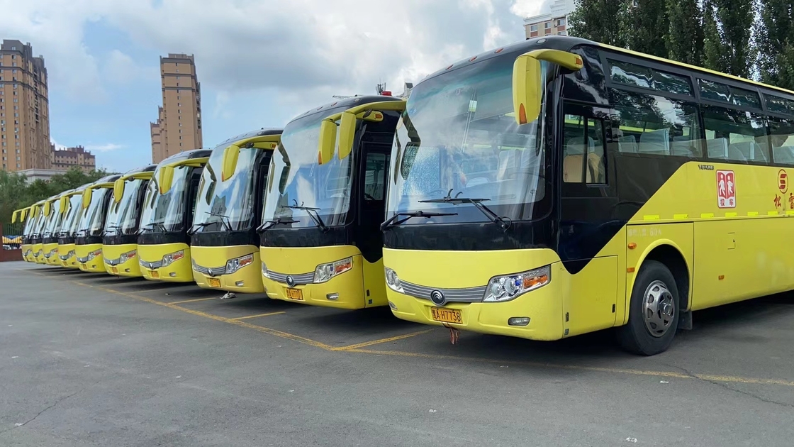 2014 anni 60 Yutong usato sedili trasportano ZK6107 con il motore 100km/H di Yuchai che dirige LHD