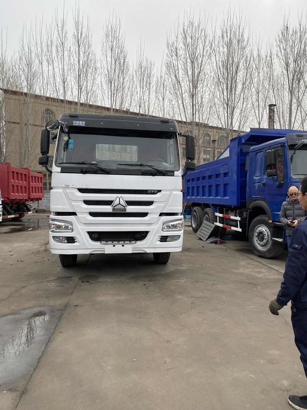 Sinotruck resistente Howo ha utilizzato il camion del trattore con pittura del motore 371HP di Weichai la nuova