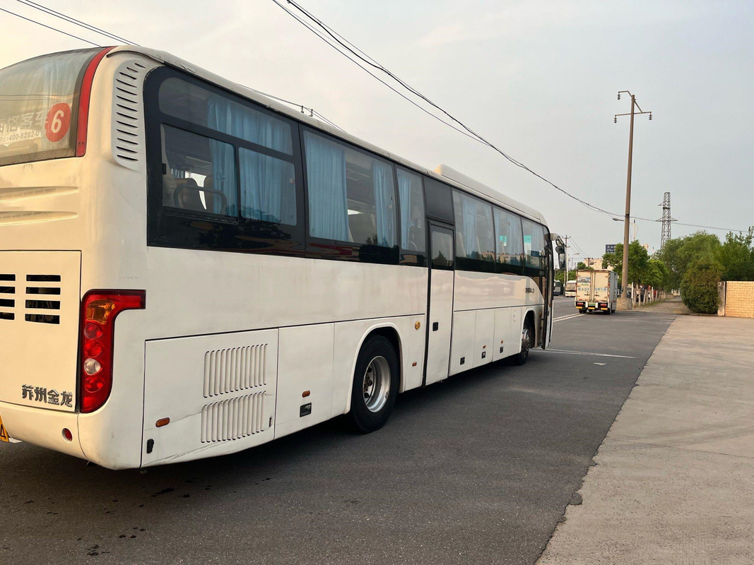 Marca della sospensione dell'aria il più alta ha utilizzato motore diesel KLQ6129 delle porte Wp.7 di Bus 53 Seater della vettura il doppio