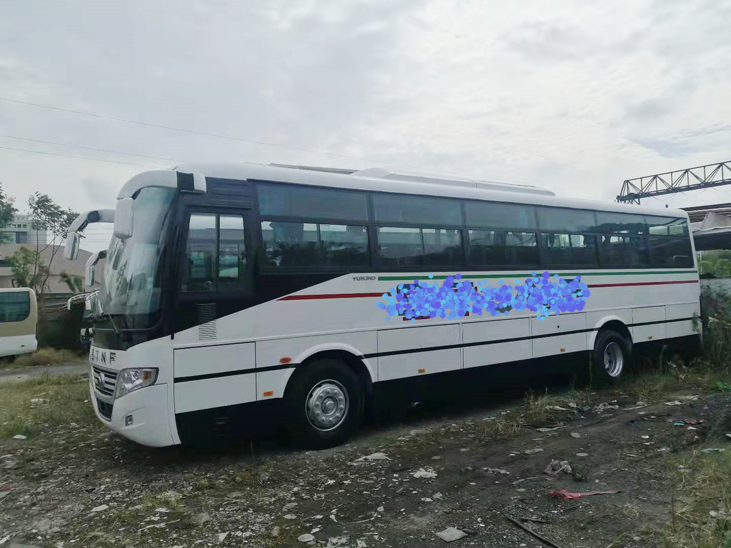 RHD/LHD ha utilizzato la vettura Bus 2+3layout 60seats con la sospensione Yutong ZK6112D della primavera di piatto del paraurti