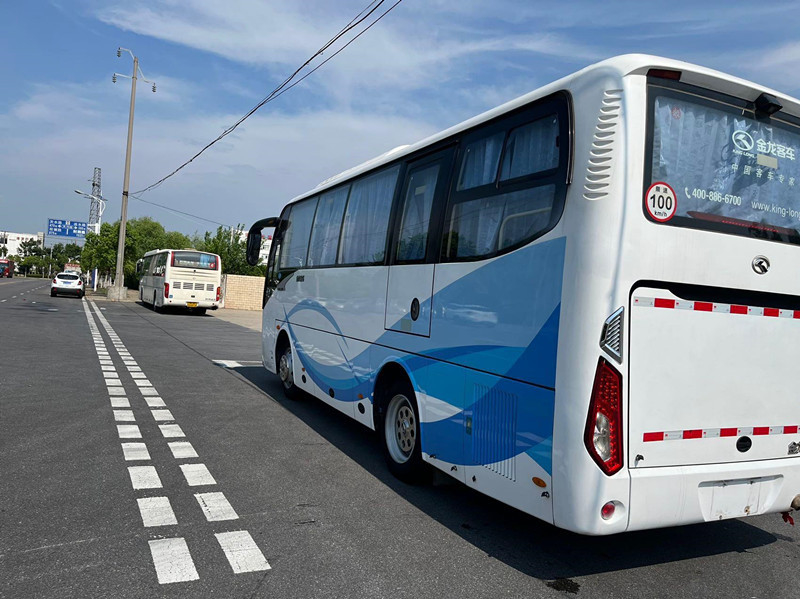 34 sedili 2018 direzione di Bus Kinglong XMQ6802 LHD della vettura usata anno per il trasporto