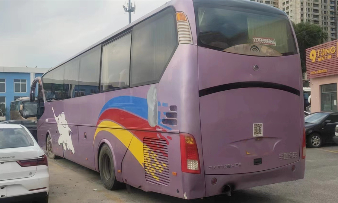 Vettura urbana With Toilet di Cummins Engine delle porte del bus 53seats due del trasporto pubblico del bus di ZK6129 Yutong