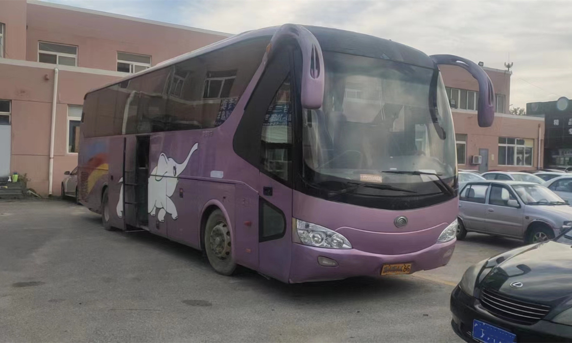 Vettura urbana With Toilet di Cummins Engine delle porte del bus 53seats due del trasporto pubblico del bus di ZK6129 Yutong
