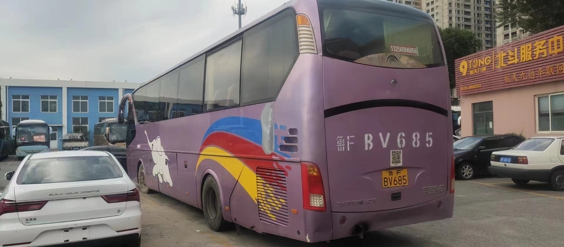 2012 vettura utilizzata Bus Yutong ZK6129HD di anno 53 sedili con porta del motore diesel di Cummins la doppia