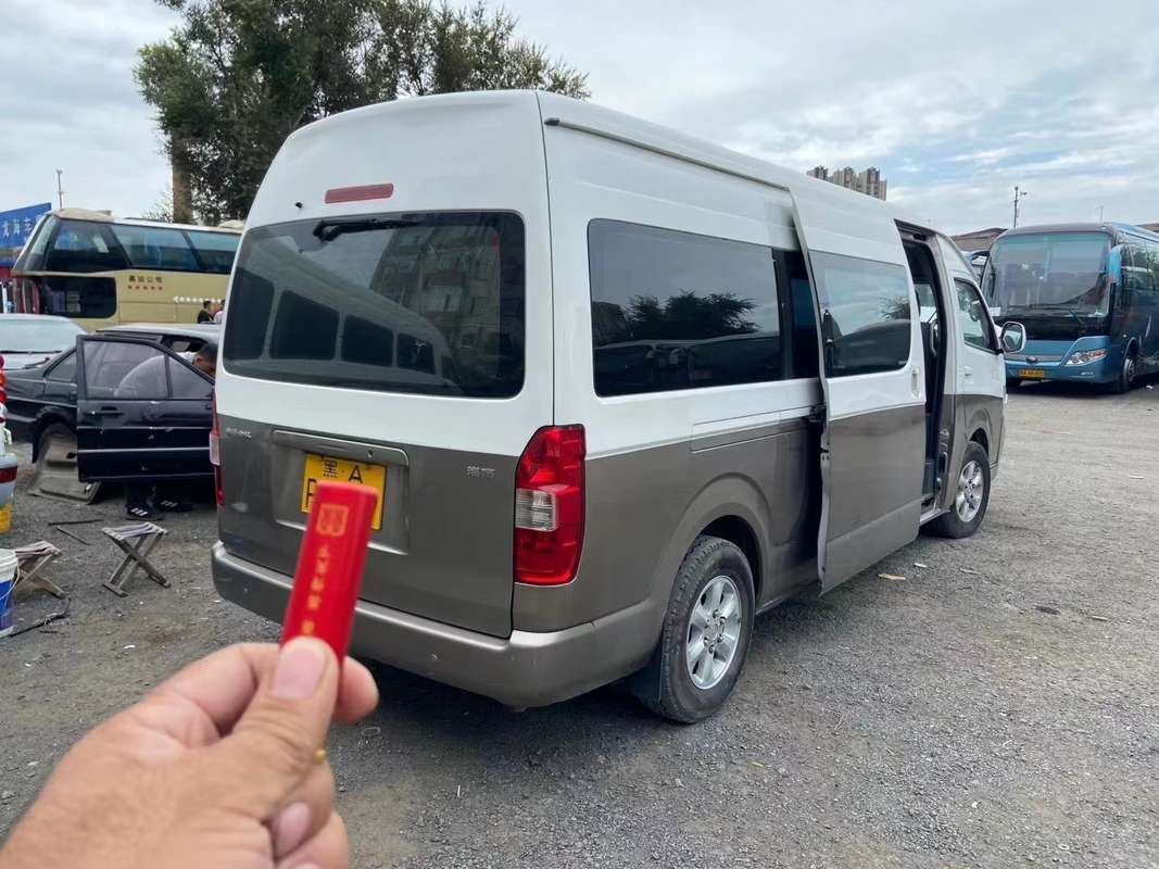 2016 motore di Mini Bus Gasoline utilizzato sedili JINBEI Hiace 3TZ di anno 18 nessun incidente in buone condizioni