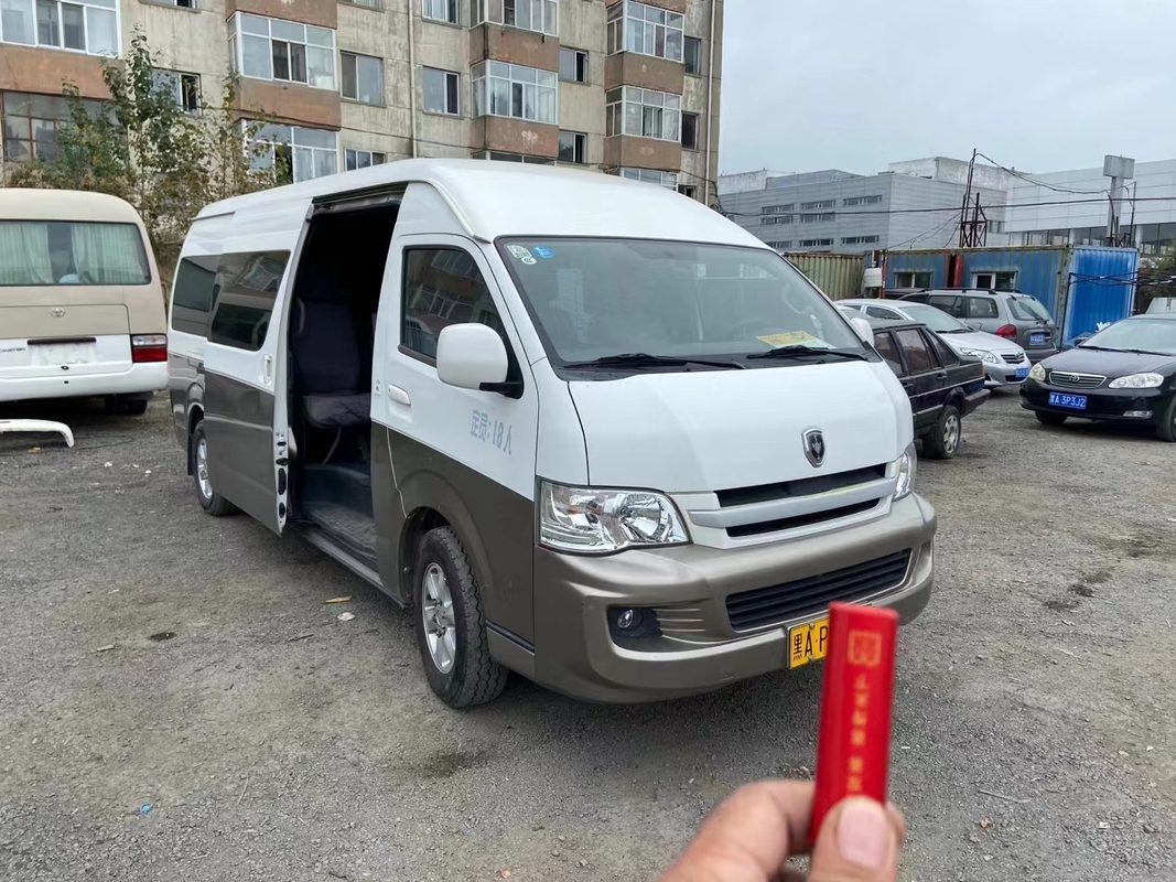 2016 motore di Mini Bus Gasoline utilizzato sedili JINBEI Hiace 3TZ di anno 18 nessun incidente in buone condizioni