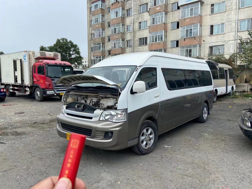 2016 motore di Mini Bus Gasoline utilizzato sedili JINBEI Hiace 3TZ di anno 18 nessun incidente in buone condizioni