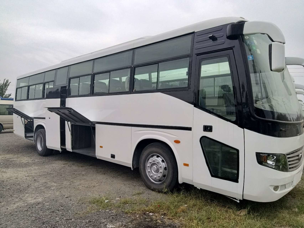Il bus Zk6116d F11 di Yutong della guida a destra ha usato la finestra di Silding delle porte di Front Engine Bus 53seats due