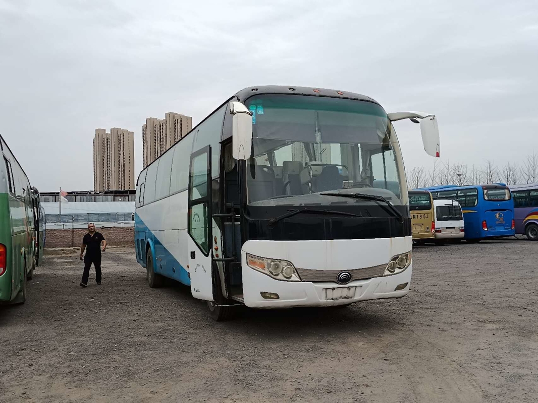 Vettura giusta di giro del motore della parte posteriore del bus Zk6110 della seconda mano del bus 49-51seater di Yutong della direzione