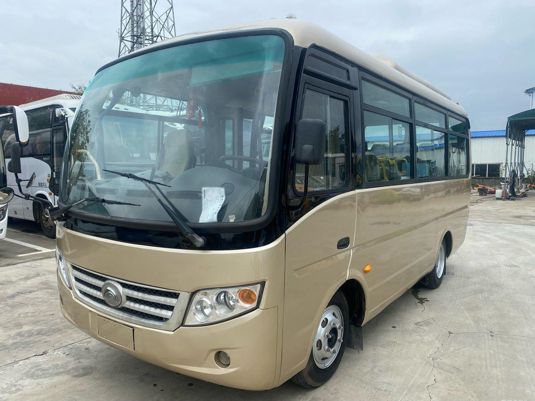 Guida a sinistra di Euro IV della vettura di Mini Bus Yuchai Engine usata Zk6608d 85kw Yutong