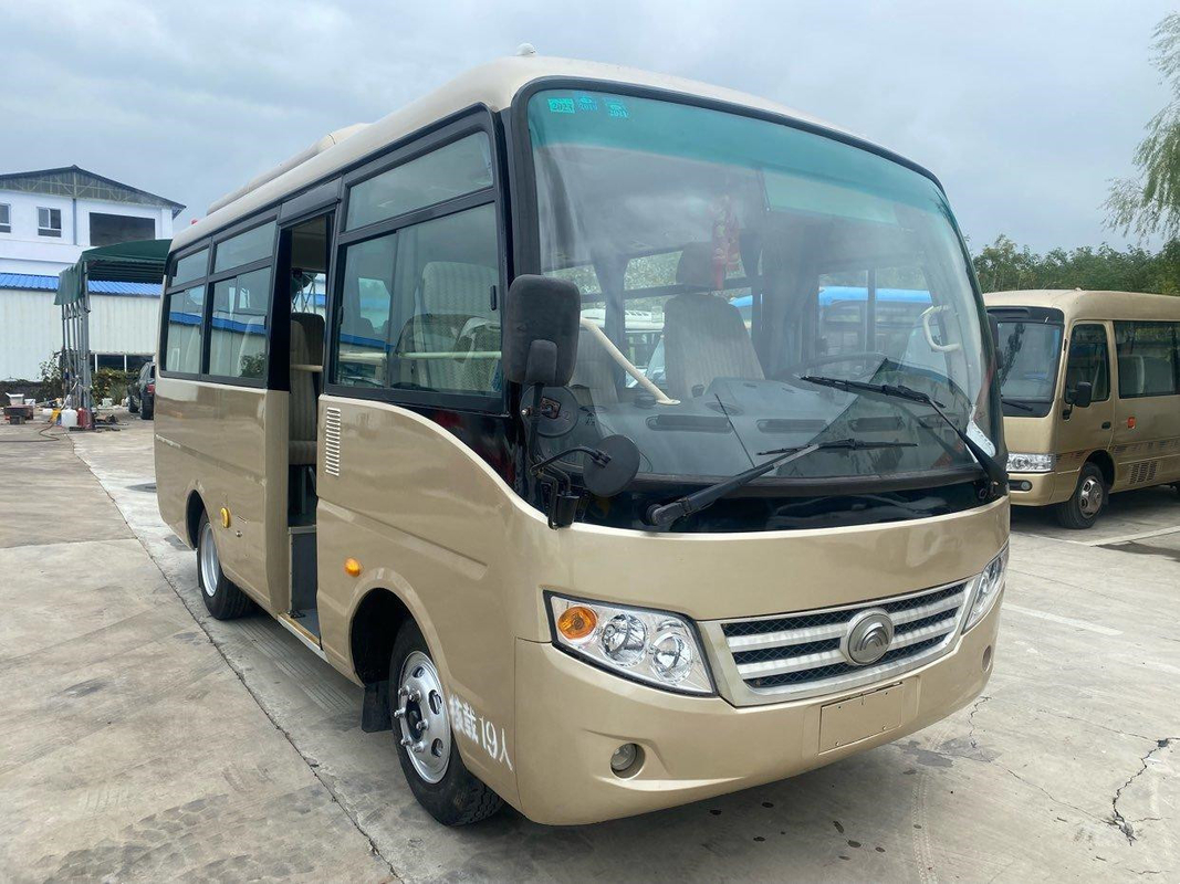 Guida a sinistra di Euro IV della vettura di Mini Bus Yuchai Engine usata Zk6608d 85kw Yutong