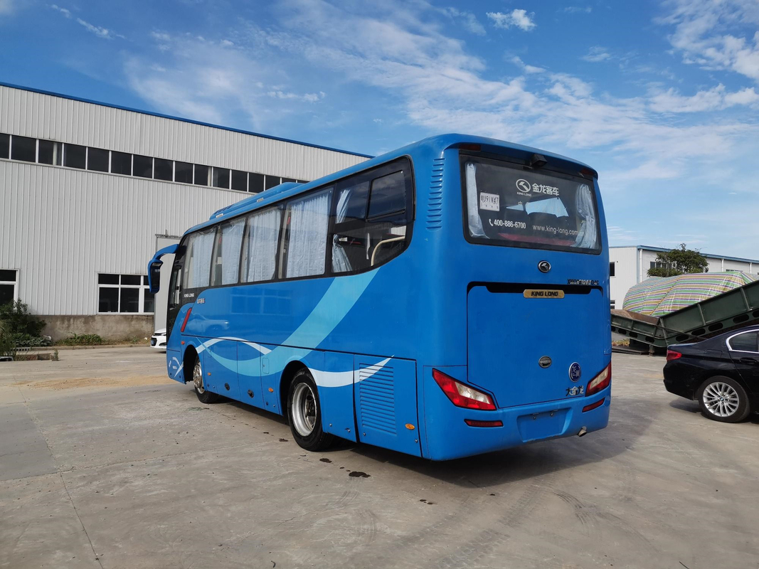 XMQ6802 ha utilizzato il bus Kinglong ha lasciato a vettura di guida 35seats la sospensione elettrica dell'airbag di YC4G 147kw