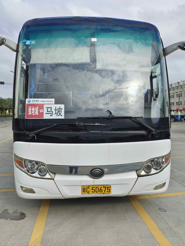 2015 anni 55 Seater hanno usato porta del motore diesel del bus Zk6122 LHD di Yutong la doppia