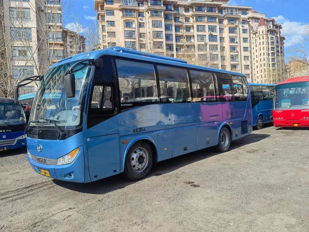 Più alto KLQ6898 ha utilizzato il motore della guida a sinistra 35seater Yuchai del bus per il trasporto