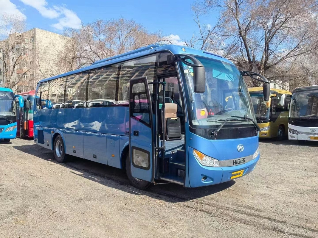 Più alto KLQ6898 ha utilizzato il motore della guida a sinistra 35seater Yuchai del bus per il trasporto