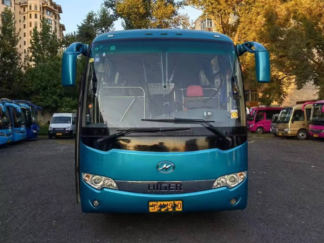 Più alto KLQ6796 di lusso ha usato la sospensione della molla di piatto del motore 147kw della parte posteriore dei sedili LHD dei bus 34 della vettura