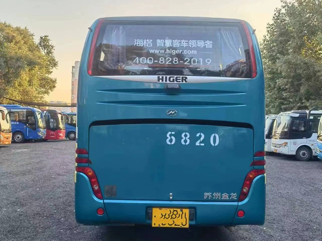 Più alto KLQ6796 di lusso ha usato la sospensione della molla di piatto del motore 147kw della parte posteriore dei sedili LHD dei bus 34 della vettura