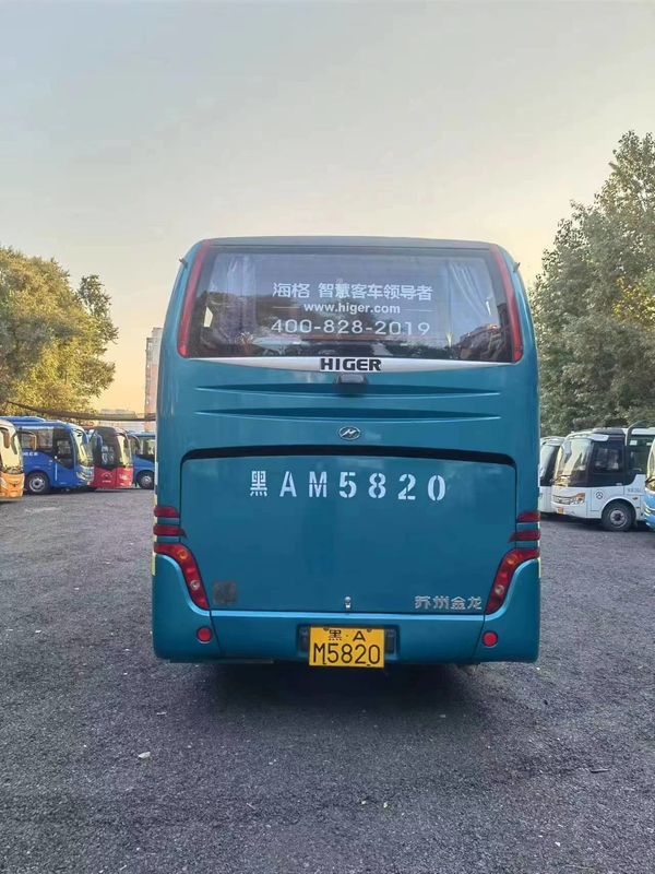 2017 anni 34 più alto KLQ6796 usato sedili Mini Bus LHD che dirige motore diesel nessun incidente