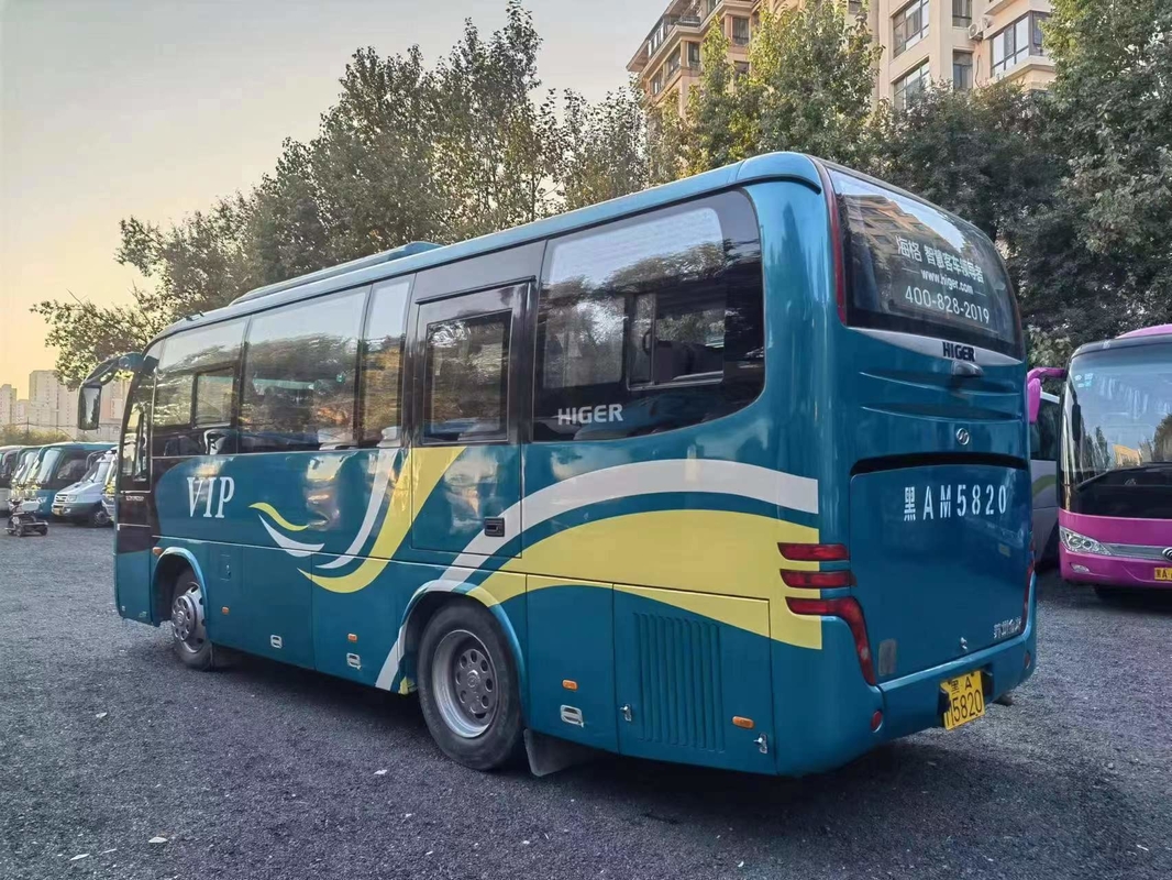 2017 anni 34 più alto KLQ6796 usato sedili Mini Bus LHD che dirige motore diesel nessun incidente
