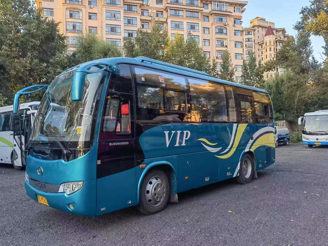 2017 anni 34 più alto KLQ6796 usato sedili Mini Bus LHD che dirige motore diesel nessun incidente