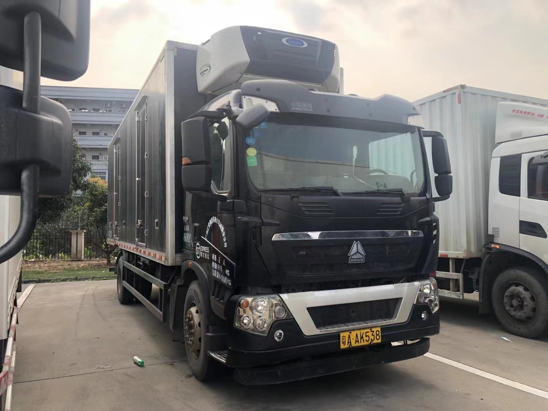 Camion del contenitore refrigerato congelatore del camion del frigorifero utilizzato 6*4 delle ruote di HOWO 10 da vendere