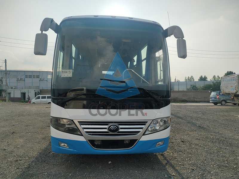 2014 anno 53 Seater Yutong ha usato il bus ZK6112D RHD che dirige il nuovo condizionatore d'aria di Seat