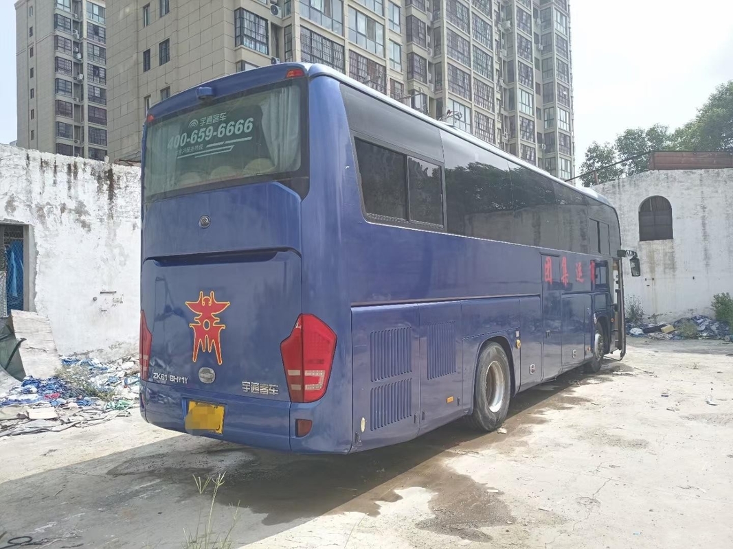 Autobus a lunga percorrenza Yutong ZK6118 51seats Yuchai 206kw Vettura di giro usata porta due