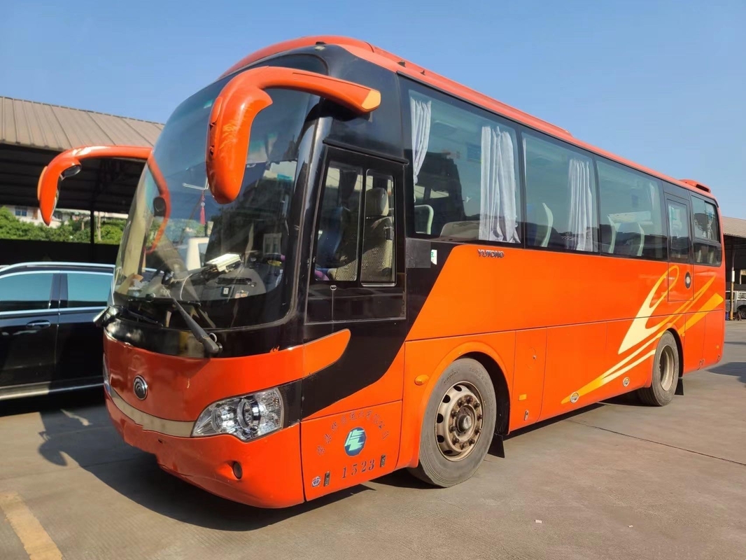 Direzione di sinistra di Seater della sospensione 38 dell'airbag del bus usata motore di Zk6908 Yuchai Yutong breve