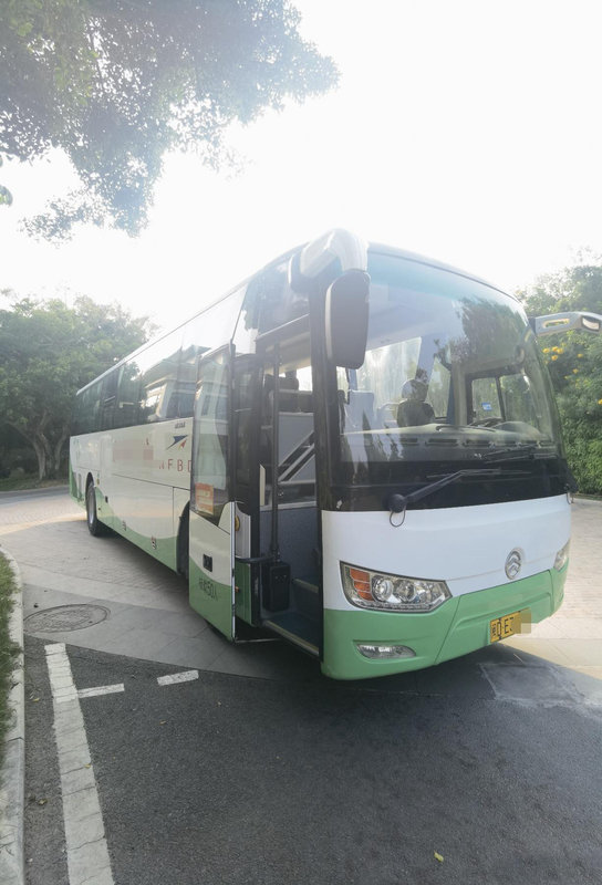 Bus diesel dell'euro 3 di lusso del trasporto del passeggero di Rhd Lhd dei sedili di Bus Used Kinglong 50 della vettura