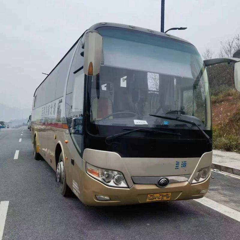 la seconda marca Yutong 49seater della vettura ZK6110 della mano ha utilizzato motore di Yuchai delle porte del bus di viaggio il singolo
