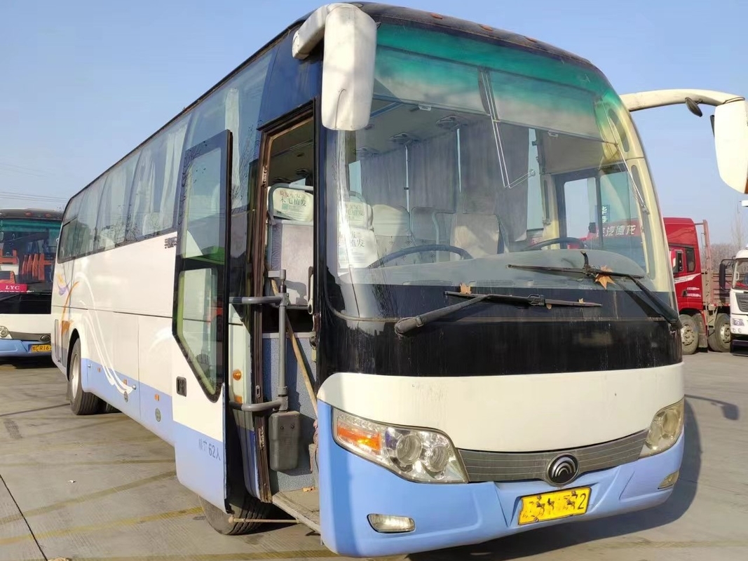 I bus diesel utilizzati radrizzano il bus del motore di Yuchai della parte posteriore di Yutong Zk6110 2+3layout 62seats del bus di Steeing