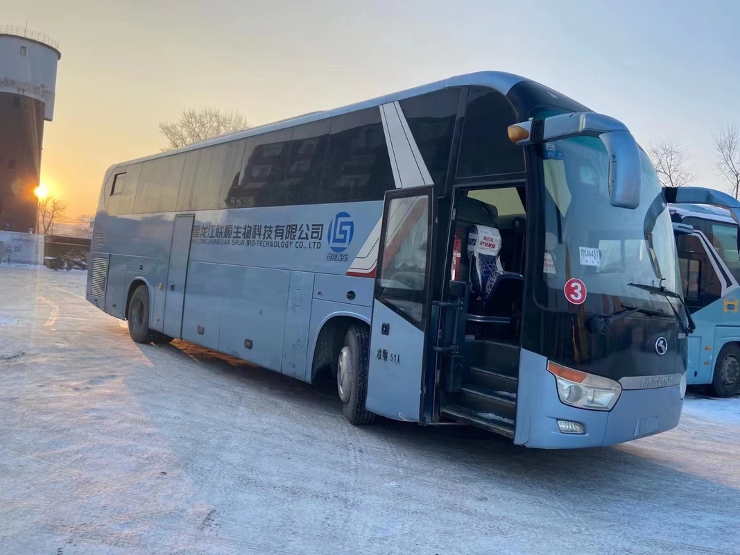 Vettura utilizzata Bus 2014 bus Team Travel Bus For Africa di Kinglong utilizzato sedili XMQ6128 di anno 51