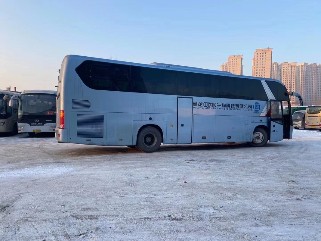 Vettura utilizzata Bus 2014 bus Team Travel Bus For Africa di Kinglong utilizzato sedili XMQ6128 di anno 51