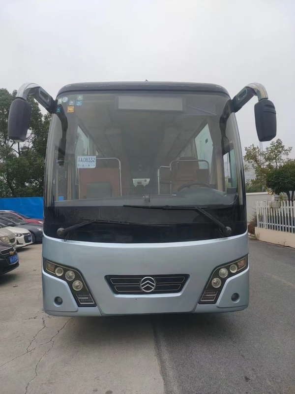 Dragon City Bus dorato 55 sedili ha usato la direzione della mano sinistra del bus del trasporto di Bus XML6127 della vettura