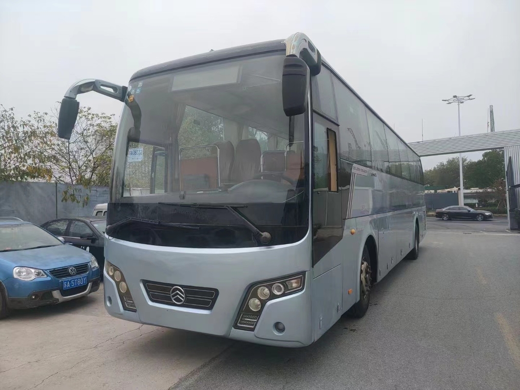 Dragon City Bus dorato 55 sedili ha usato la direzione della mano sinistra del bus del trasporto di Bus XML6127 della vettura