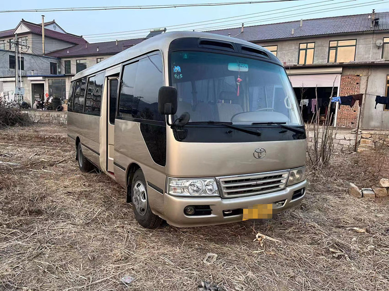 Mano utilizzata Mini Bus di Mini Bus 3RZ Front Engine del combustibile della benzina del bus 30 del sottobicchiere di Toyota seconda