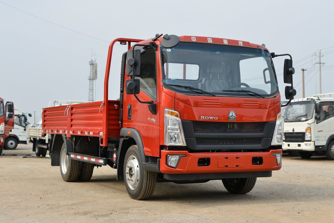 Lhd ha utilizzato il motore diesel dello scarico 160hp Howo Mini Dump Truck For Sale del camion