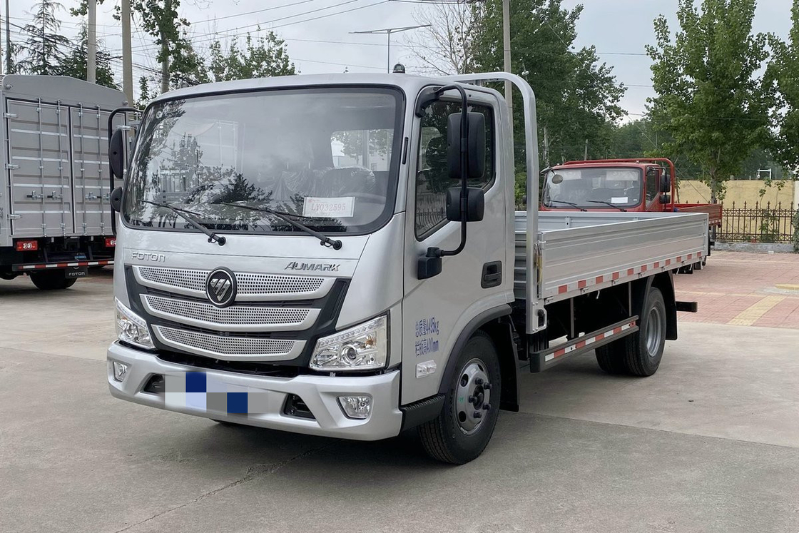 156hp ha usato l'euro 6 Mini Trucks For Philippines dell'autocarro con cassone ribaltabile l'azienda agricola di 5t che ha usato singolo Axle Dump Trucks