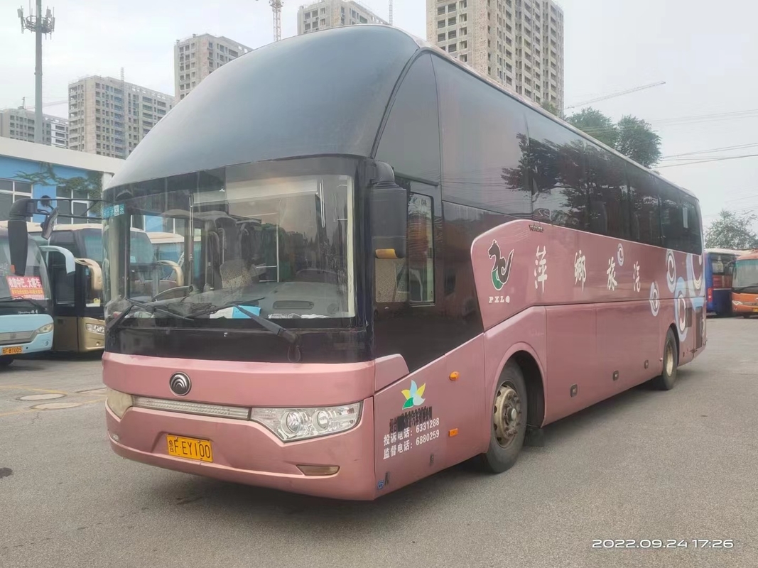 Bus utilizzato della seconda mano di Yutong ZK6122 delle corriere diesel della città di 2016 sedili di anno 55