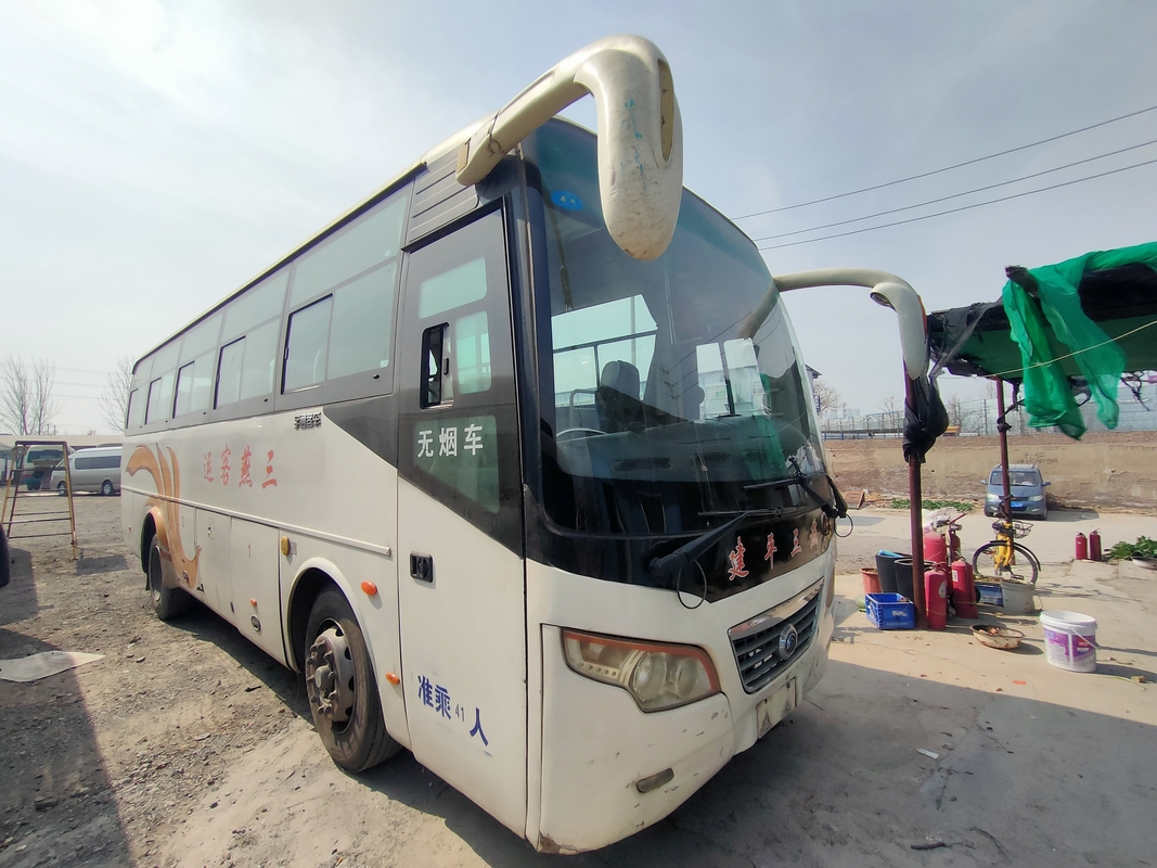 Sospensione usata della molla a lamelle di Yutong della guida a destra di Bus MINI Van 43seater della vettura con lo stato dell'aria