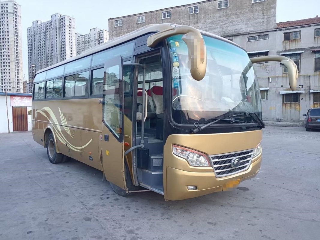 Condizionatore d'aria interurbano del bus ZK6792D di Yutong del motore di Yuchai dei sedili di Front Engine Bus 35