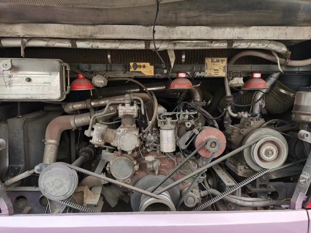Vecchi sedili della vettura 61 bus di lusso di Axlebrake del bus di Yutong utilizzati 2014 anni ZK6147 doppi