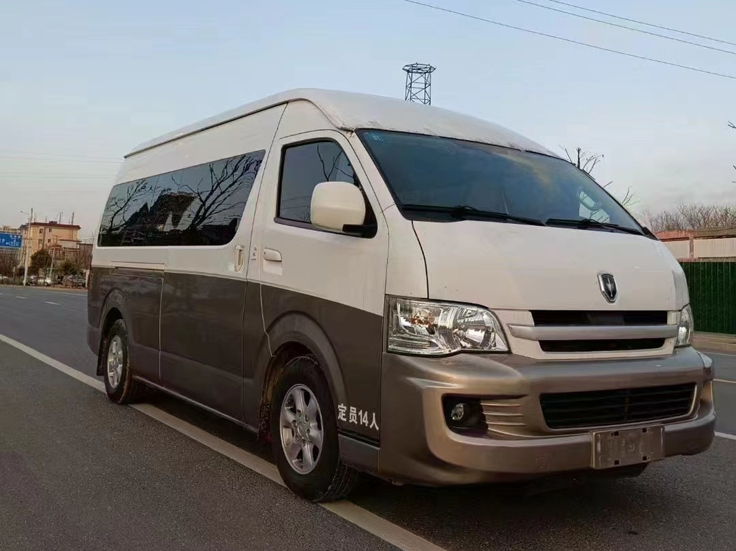 tazza dorata SY6548 Mini Van di Front Engine Use Gasoline Used dei secondi della mano sedili di Mini Bus 14