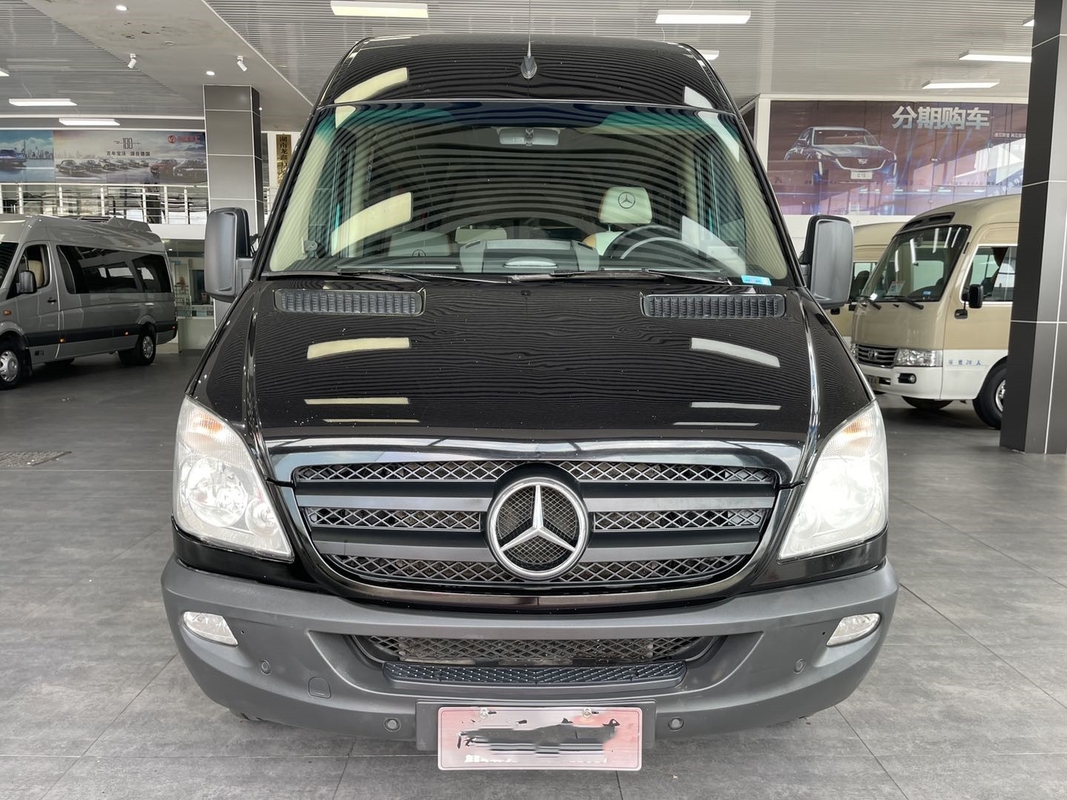 Bus di lusso utilizzati Benz Commercial Mini Bus 19 sedili Front Engine Daimler Engine EURO V