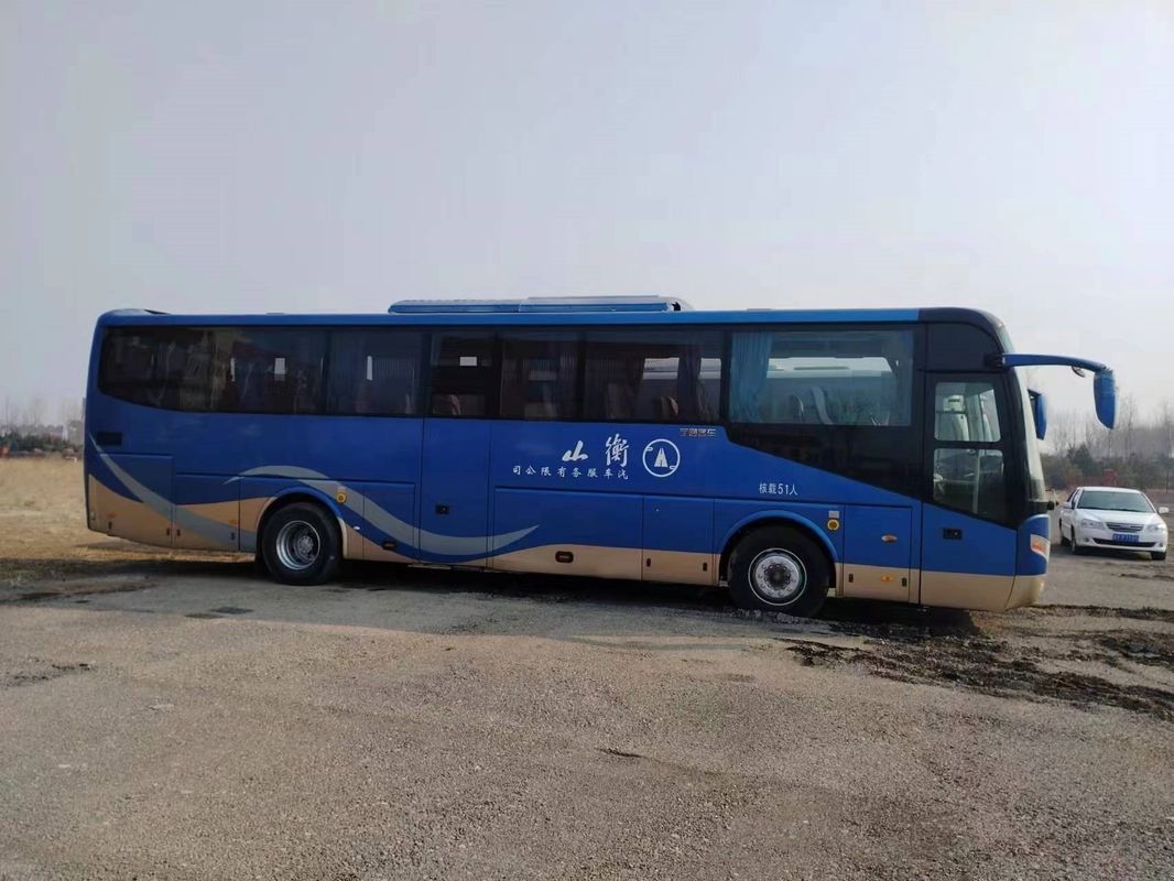 Motore utilizzato giovane Tong Bus di Weichai della sospensione della molla a lamelle delle doppie porte dei sedili del bus 51 del passeggero