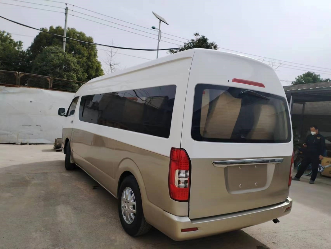 Bus Front Engine Vehicle TV di Kinglong utilizzato sedili economici Hiace del minibus 18 della seconda mano