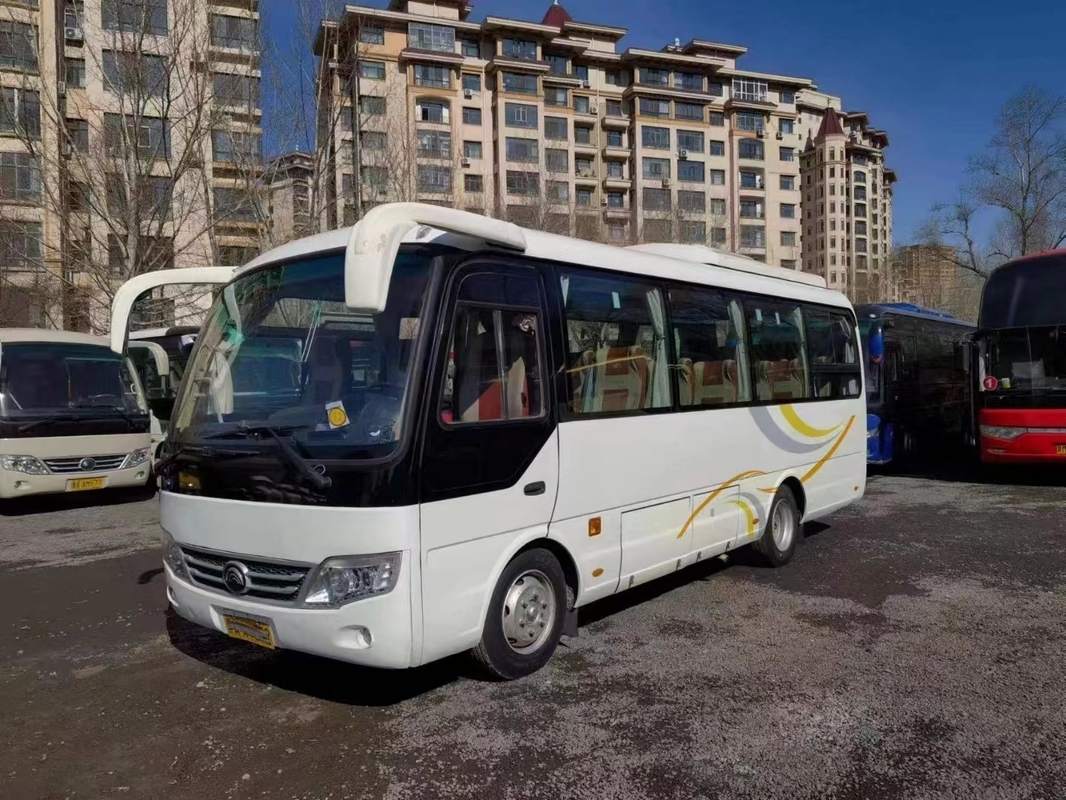 secondo bus della mano che sigilla bus ZK6729D di Front Engine Used Young Tong della porta dei sedili di Windows 28 il singolo