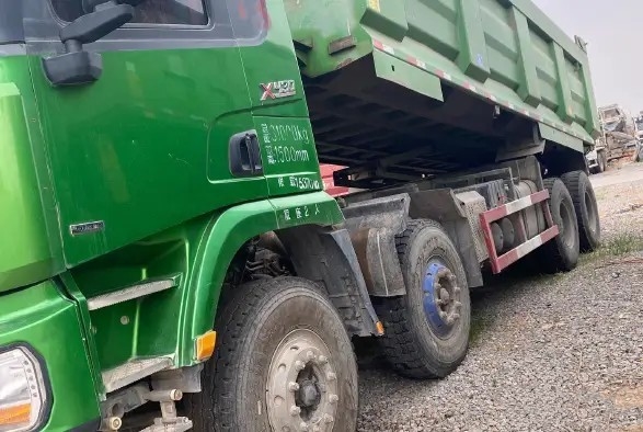 Autocarro con cassone ribaltabile commerciale utilizzato della seconda mano SHACMAN D'LONG X3000 del motore dei camion 8×4 430hp Weichai